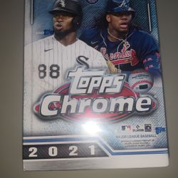 Brand New Topps Chrome Blaster Box Sold Out Everywhere MLB Trading Cards Baseball Cards 