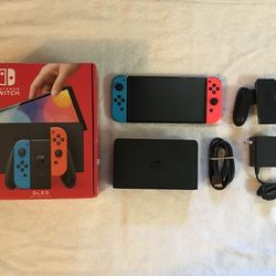 Nintendo Switch OLED Version Complete In Box