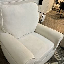 White Rocking Sofa 