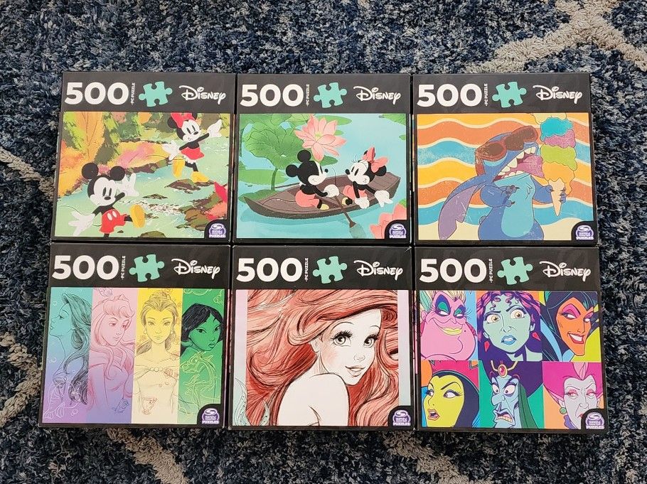 6 Disney Puzzles