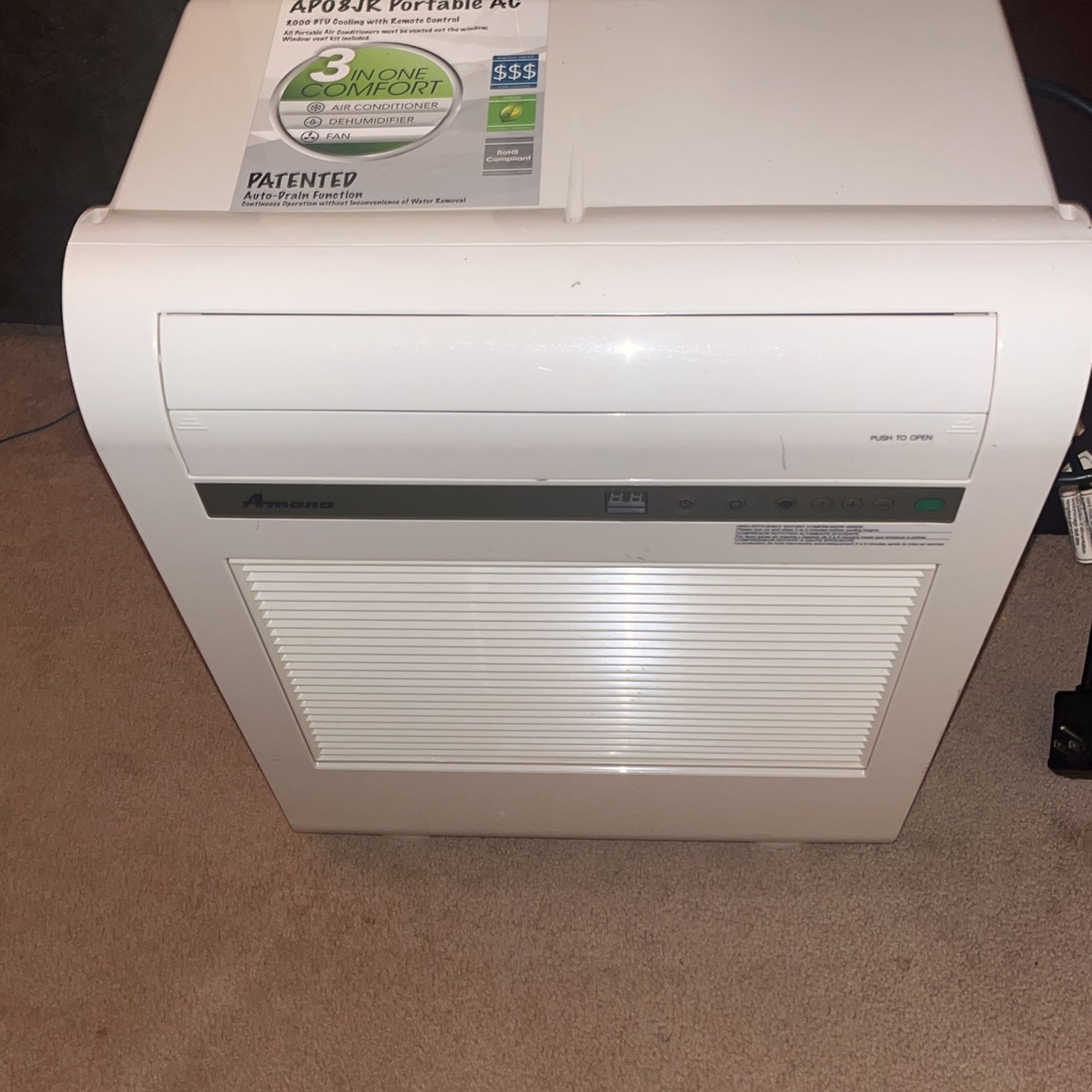 Amana Portable 3 In 1 Air Conditioner