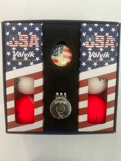 Volvik 6 Ball Set with Ball Marker