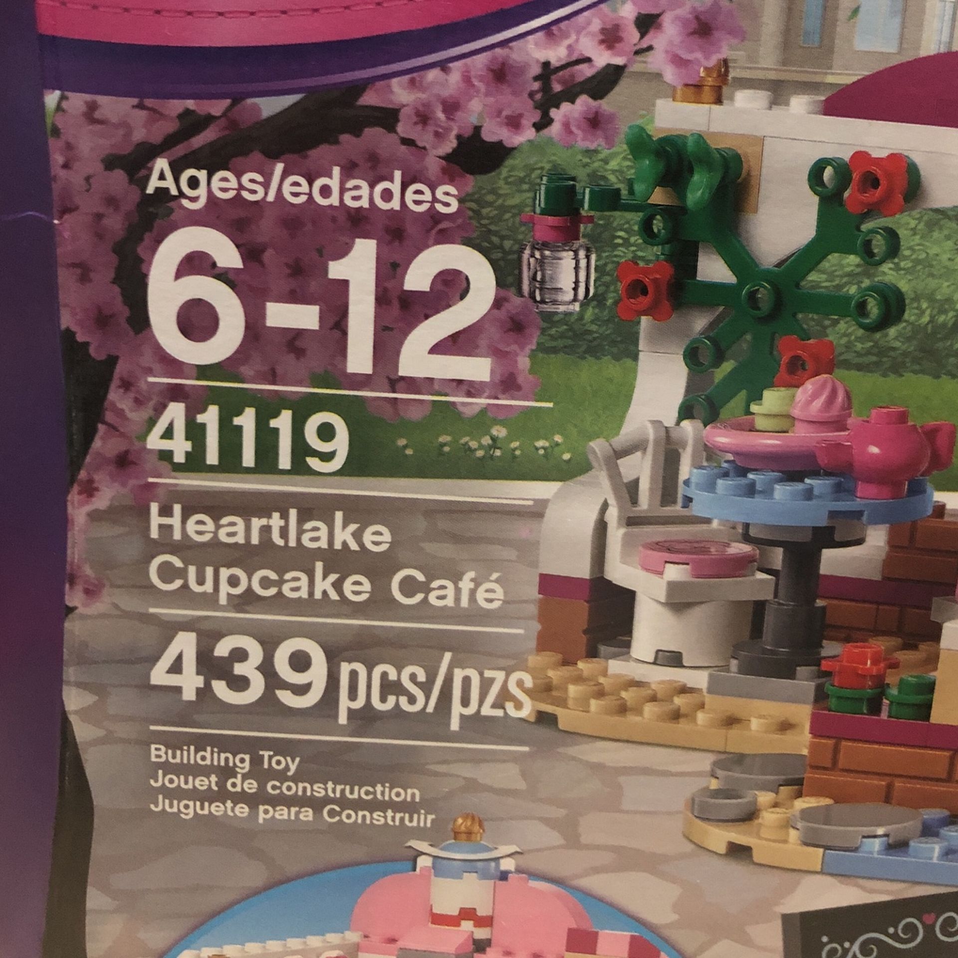 Lego Construction Lego Friends Cupcake Cafe Instructions Cafe