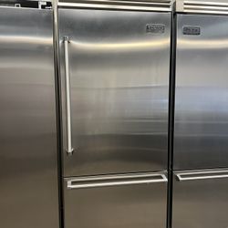 Viking 36”Wide Built In 5Series Bottom Freezer Refrigerator Stainless Steel 