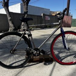 ‼️‼️Read Descrip.‼️‼️ Resist Trash V2 Fixed Gear / Fixie – 50cm RAW | Velocity Chuckers | Fu Man Chu Fork