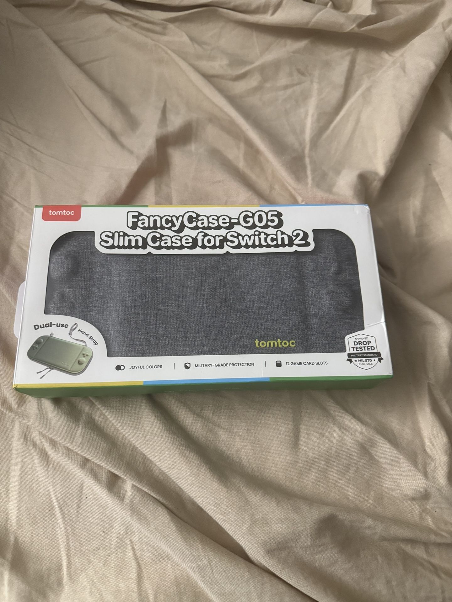 Used tomtoc Slim Fancy Case G05 for Nintendo Switch 2 (2025) 12 Game Holder