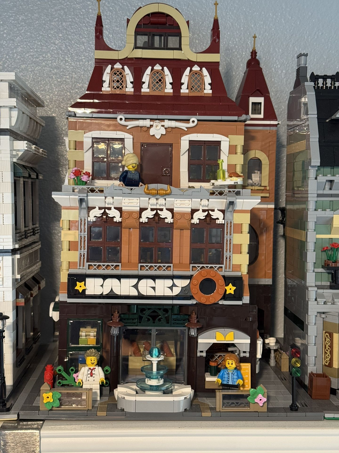 Pantasy 85013 European Bakery Modular Bricks Set Completed Set No Minifigures