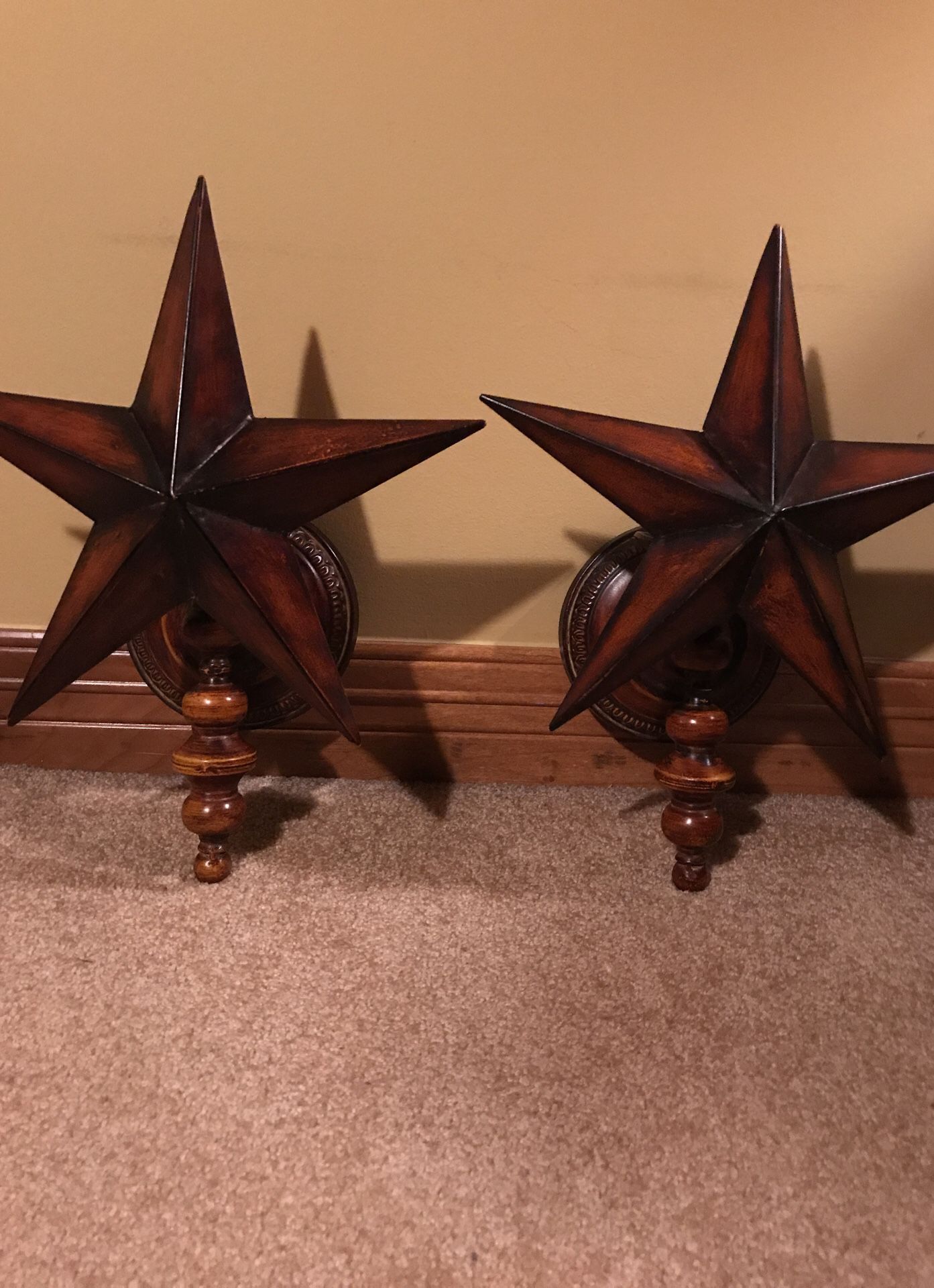 Star Candle Holders (set of 2)