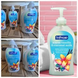 Softsoap Hand Soap
(Warm Vanilla & Coconut Milk)
We Have Several Cases
$1 Each Or $5 A Case