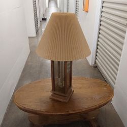 3' Wooden Lamp