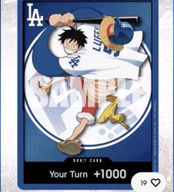 BUYING LUFFY DODGERS CARDS
