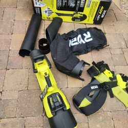 Ryobi 40V HP Brushless 100MPH 600CFM Cordless Leaf Blower/Mulcher/Vacuum (TOOL ONLY)