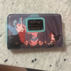 Ariel Little Mermaid Loungefly Wallet 