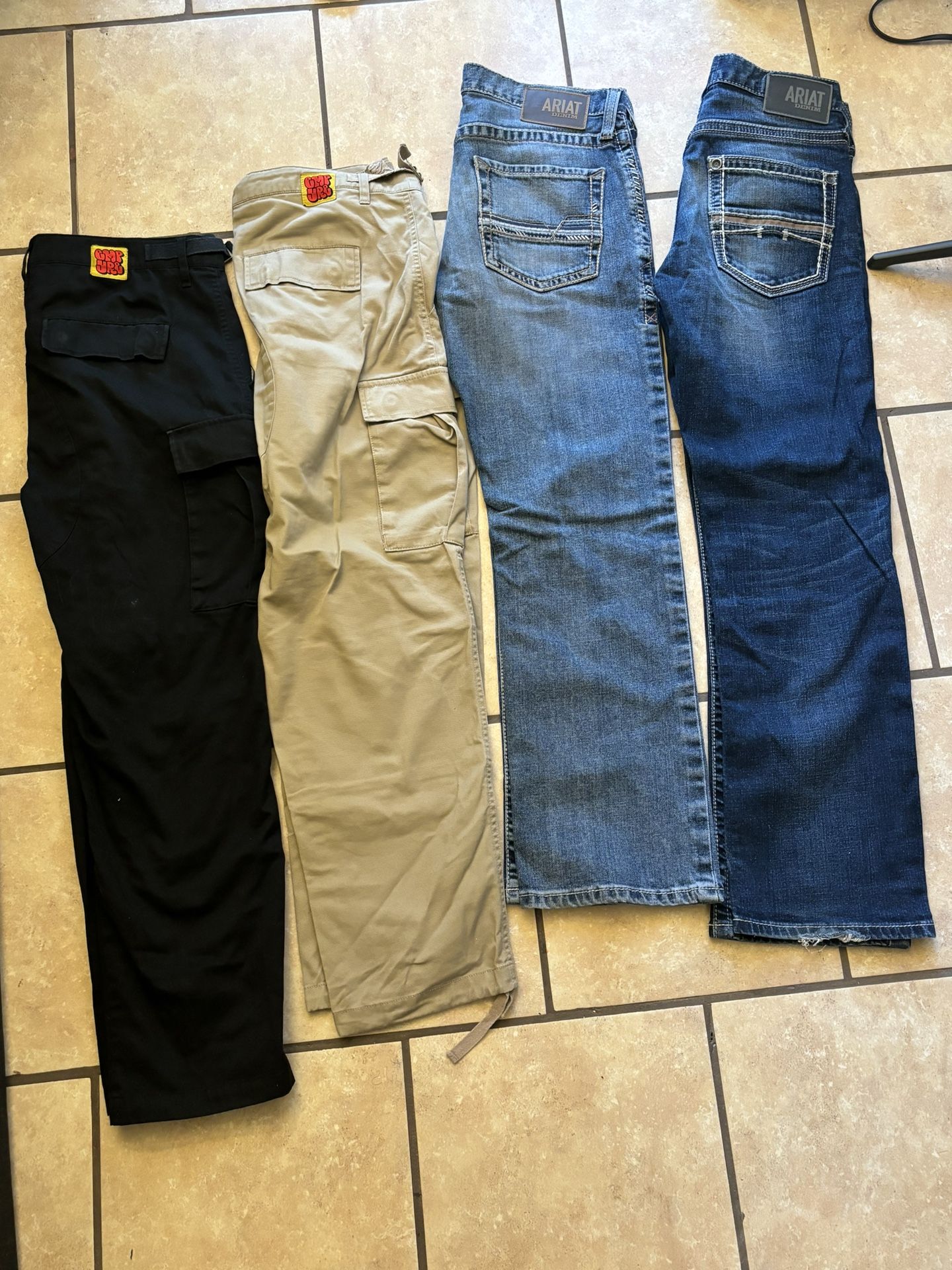 Empire Cargos And Ariat Jeans