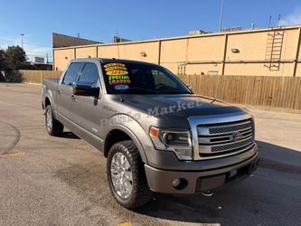 2013 FORD F150 PLATINUM   4x4 $2995 DOWN PAYMENT