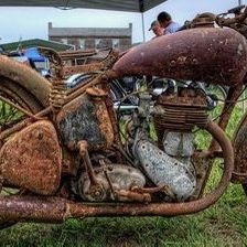wanted: old motorcycle that is not wanted?