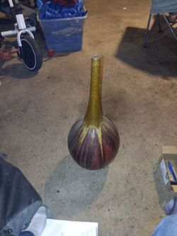 Mid century drip vase