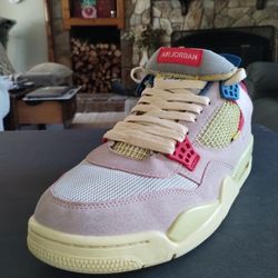 (Size-12) Men's, Authentic Union LA x Air Jordan 4 Retro Guava Ice - DC9533 800, 