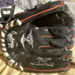Rawlings 10" Black and White Junior Pro Lite Youth Glove JPL100