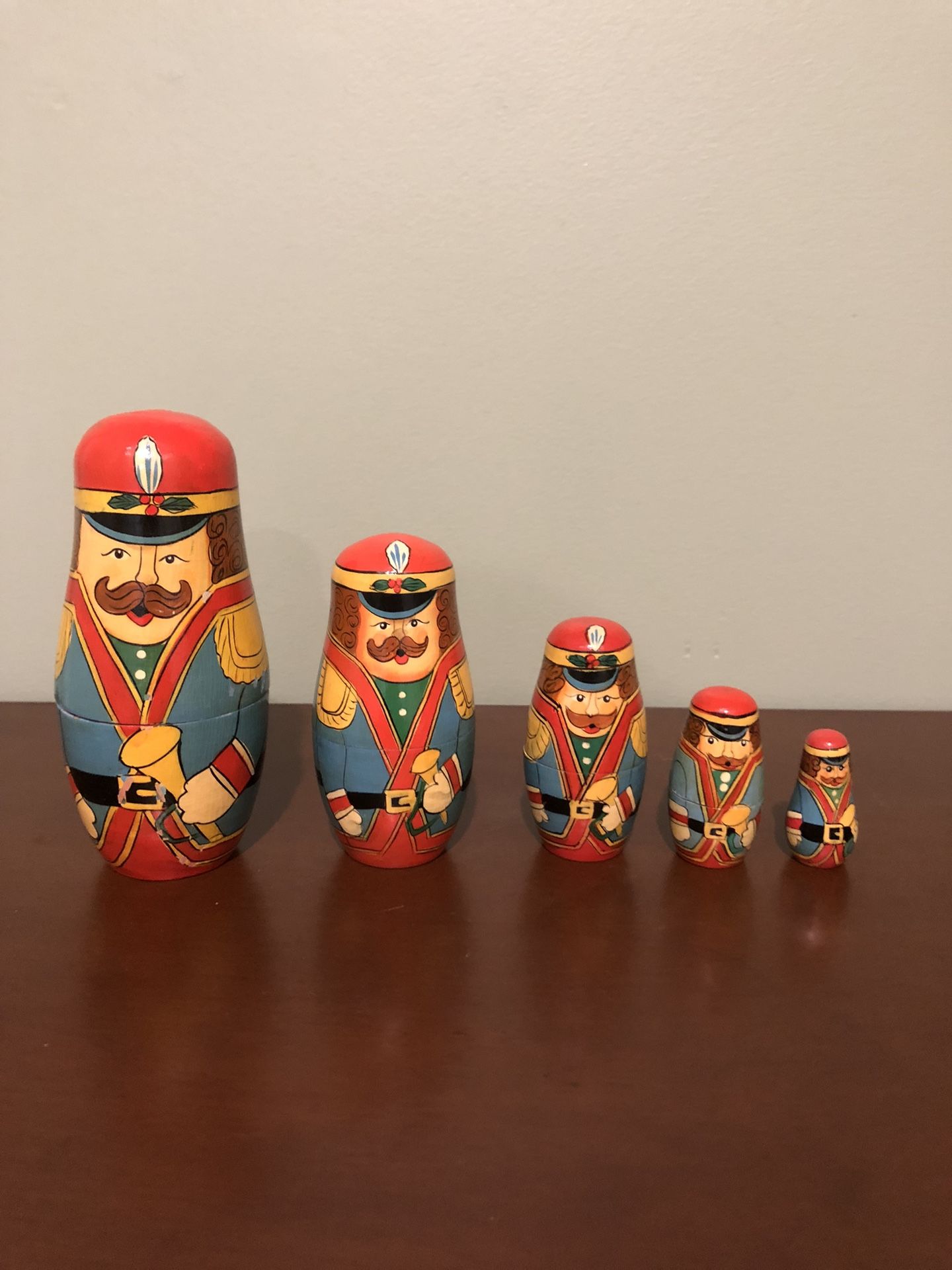 Toy Soldier Nesting Doll
