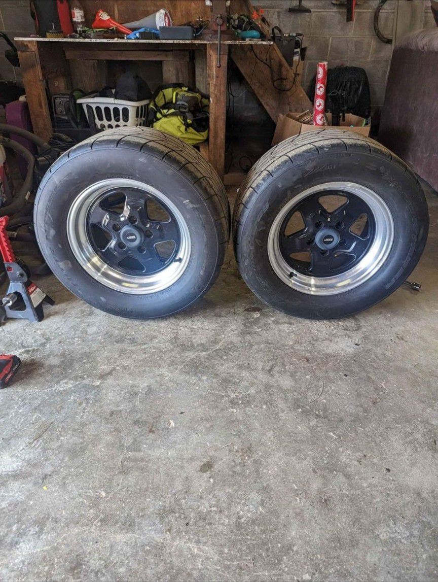 2 Jegs With Nitto Extreme Drag Tires