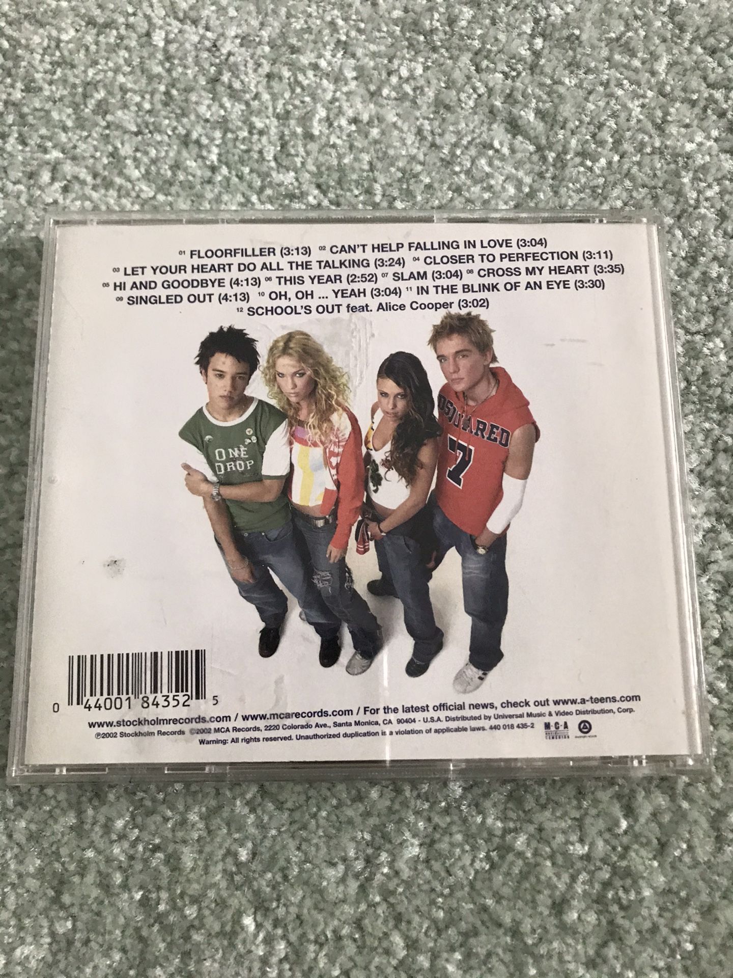 A*teens: pop till you drop pop one disc CD