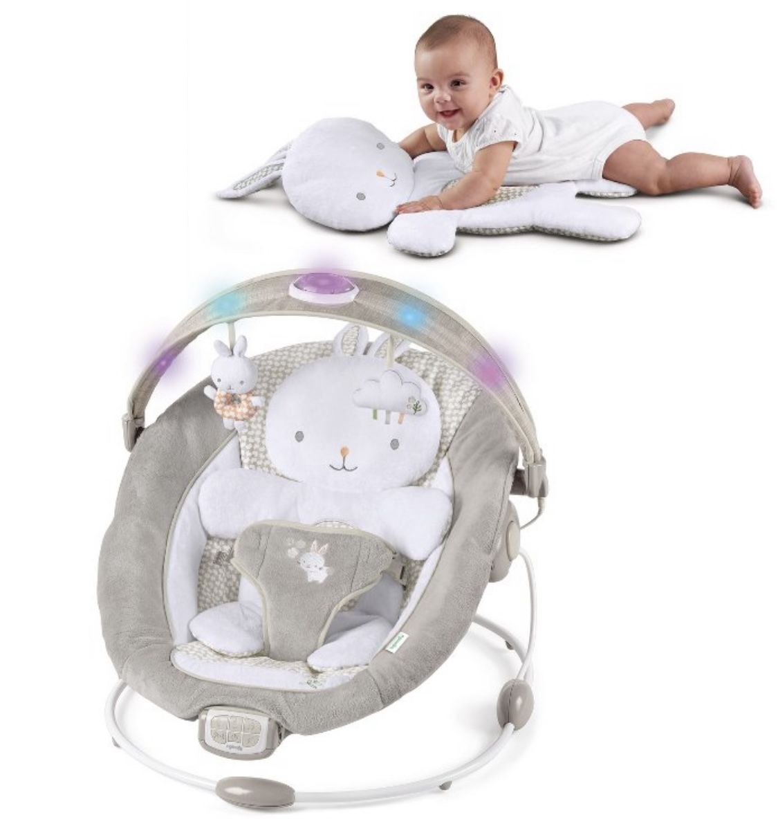 Ingenuity InLighten Baby Bouncer