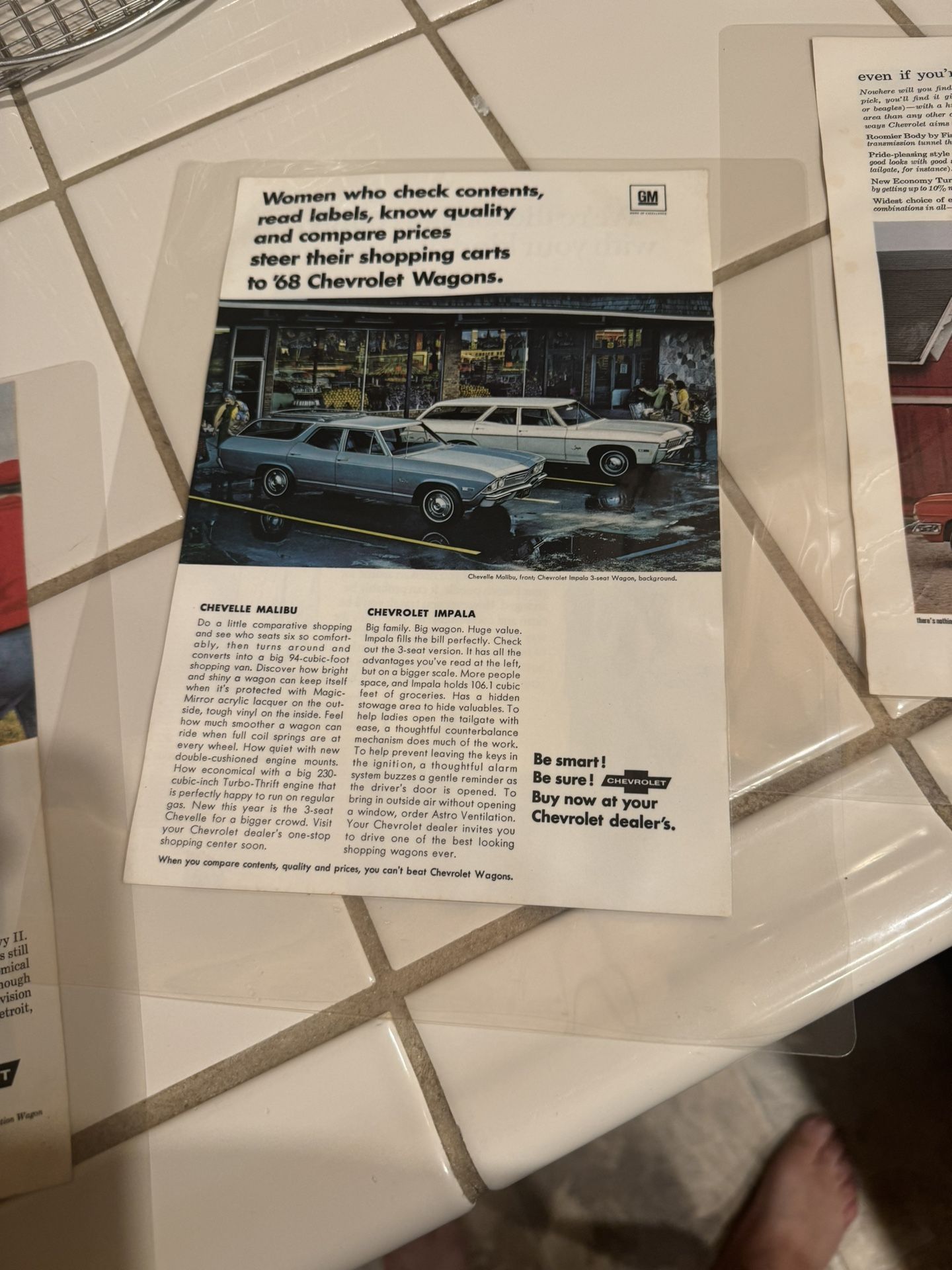 vintage auto literature  impala  nova  wagons etc  