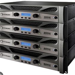 New in sealed boxes Crown XTI4002 power amplifier 3 available