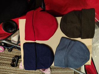 Brand new beanies black red brown gray 3 dollars each
