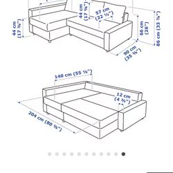 FRIHETEN Sleeper sectional,3 seat w/storage, Hyllie beige 