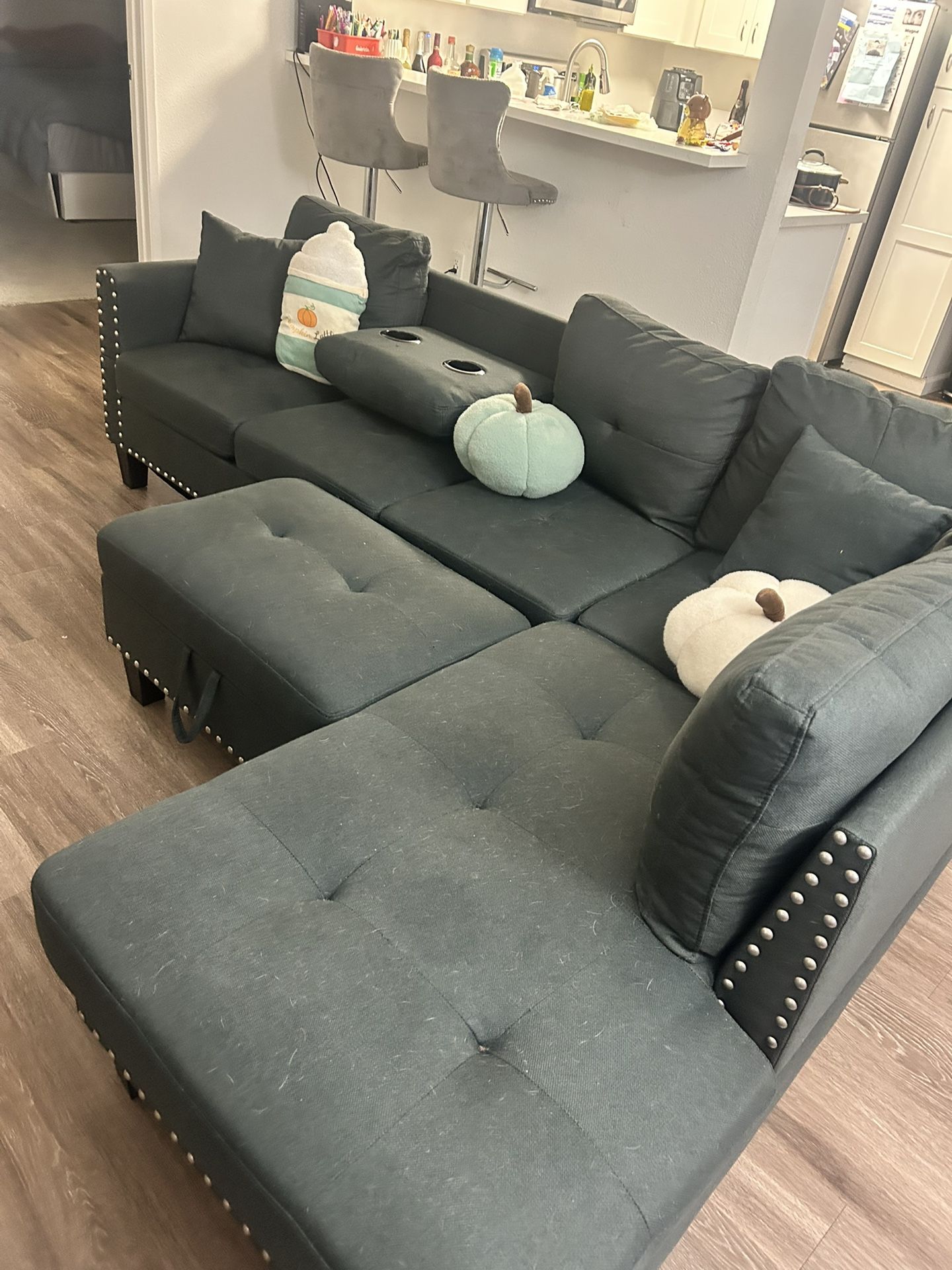 Couch With Ottoman