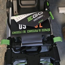EGO POWER ELECTRIC LAWN MOWER SELF-PROPELLED.....CHARGER IS INCLUDED....BATTERY IS NOT INCLUDED....$ 300
