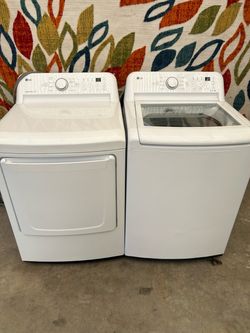 LG set electric laundry