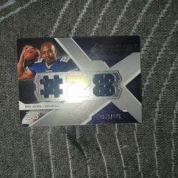 Dallas Cowboys Game Worn Jersey Relic Card 