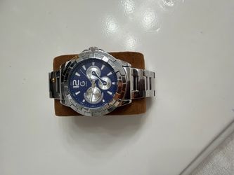 G by GUESS Silver Watch – Blue Face