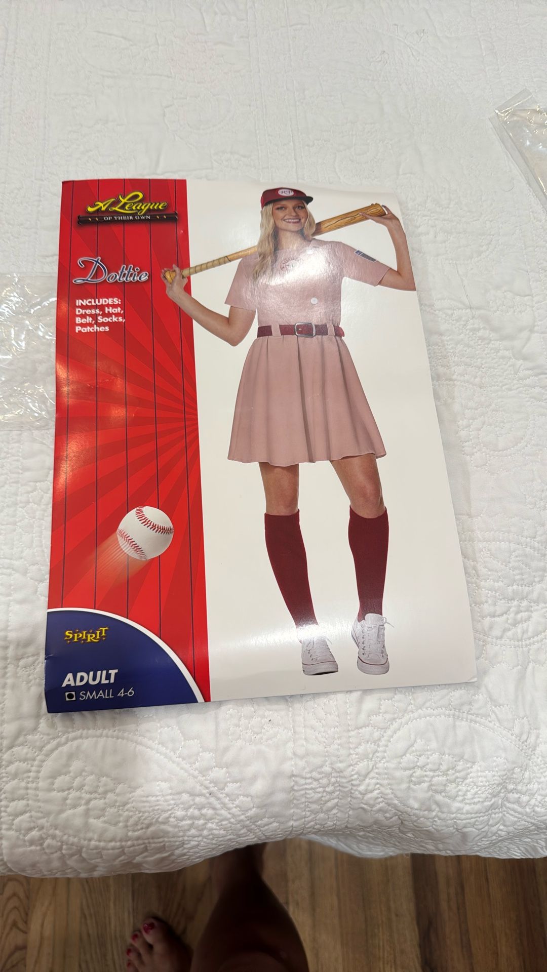 Family Of 4 Costume-a League Of their Own