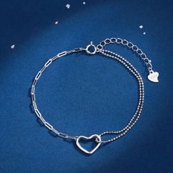 Ladies' silver bracelet