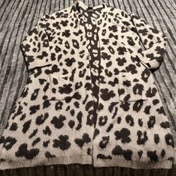 Disney Minnie Mouse Leopard Cardigan