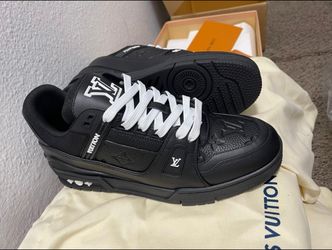 Louis Vuitton Trainers Black US 11M