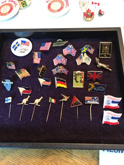 Lot o’pins