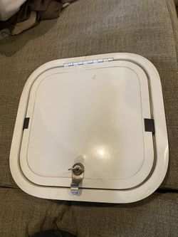 Camper Compartment Hatch Door