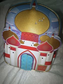 ALADDIN BACKPACK W/JASMINE FUNKO POP, BRAND NEW, DISNEY, LOUNGEFLY