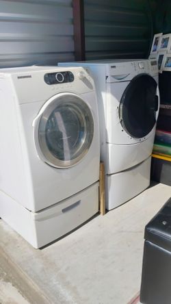 Washer and dryer