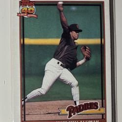 1991 Topps - #315 Roberto Alomar Card - Original 