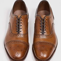 Allen Edmonds Men's Shoes Strand Suede Cap Toe Oxford