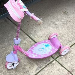 Princess 3 Wheel Scooter 