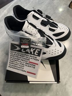 Lake MX238 Gravel Cycling Shoes Size 43.5 New With Tags