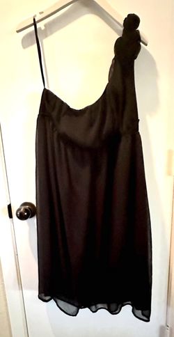 Little Black Dress Plus Size 18 One Shoulder 