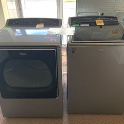 WHIRLPOOL DRYER AND WASHER WEDDC WTWDC 🤙